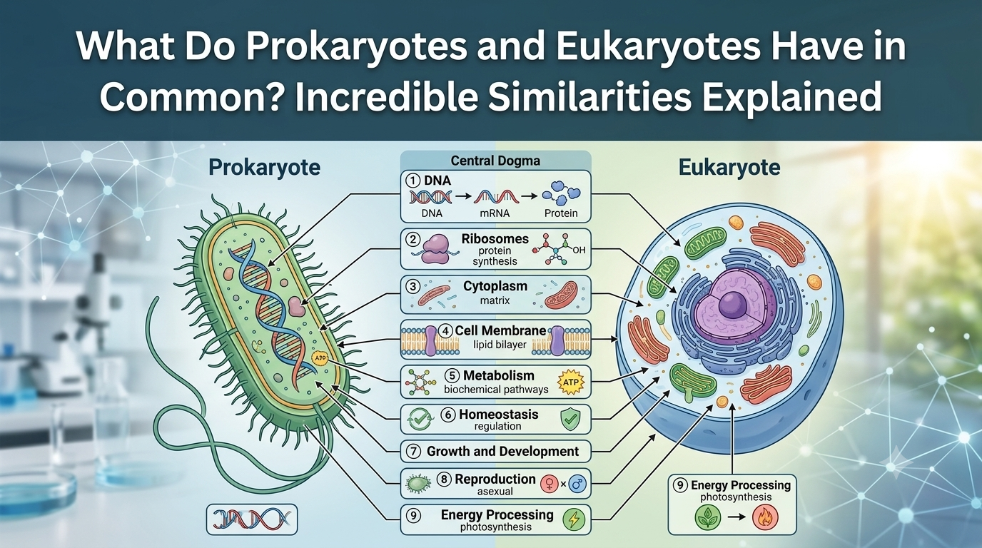 What Do Prokaryotes and Eukaryotes Have in Common? Incredible Similarities Explained